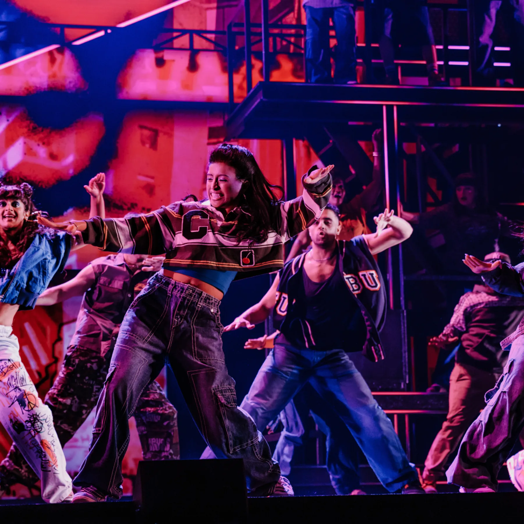 Hell's Kitchen performing on tour